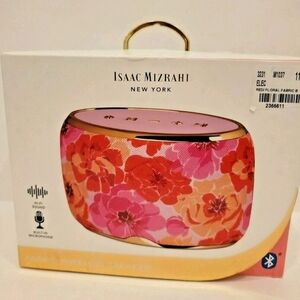 Colorful Floral Wireless Bluetooth Speaker Isaac Mizrahi New